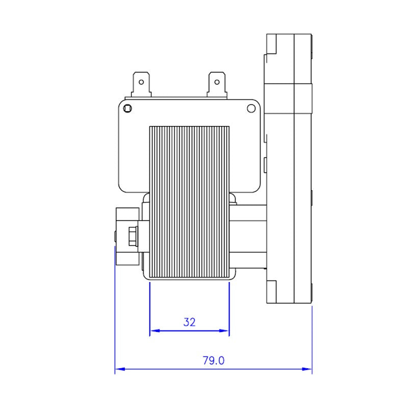 MOTORIDUTTORE STUFA A PELLET 5 RPM ALBERO CAVO TIPO BCZ MOD.504 AMBIENTE E CALORE - CADEL - KARMEK ONE - ITALIANA CAMINI - PUROS