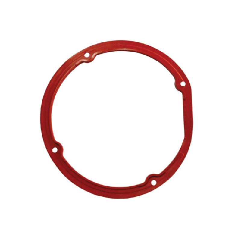 Guarnizione Anteriore aspiratore estrattore fumi di stufe a Pellet a 4 Fori 160 EST. X 142 INT.