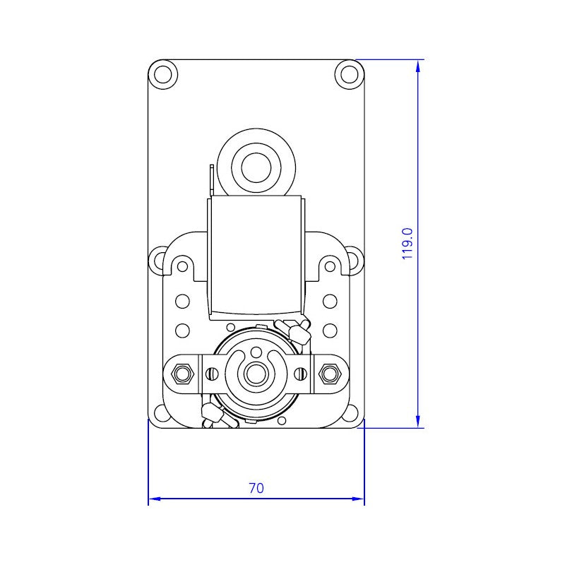 MOTORIDUTTORE STUFA A PELLET 1,5 RPM ALBERO 9,5 TIPO BCZ MOD.504 CAMINETTI MONTEGRAPPA - CADEL - EDILKAIN - ENVIROFIRE - ARCE - ITALIANA CAMINI