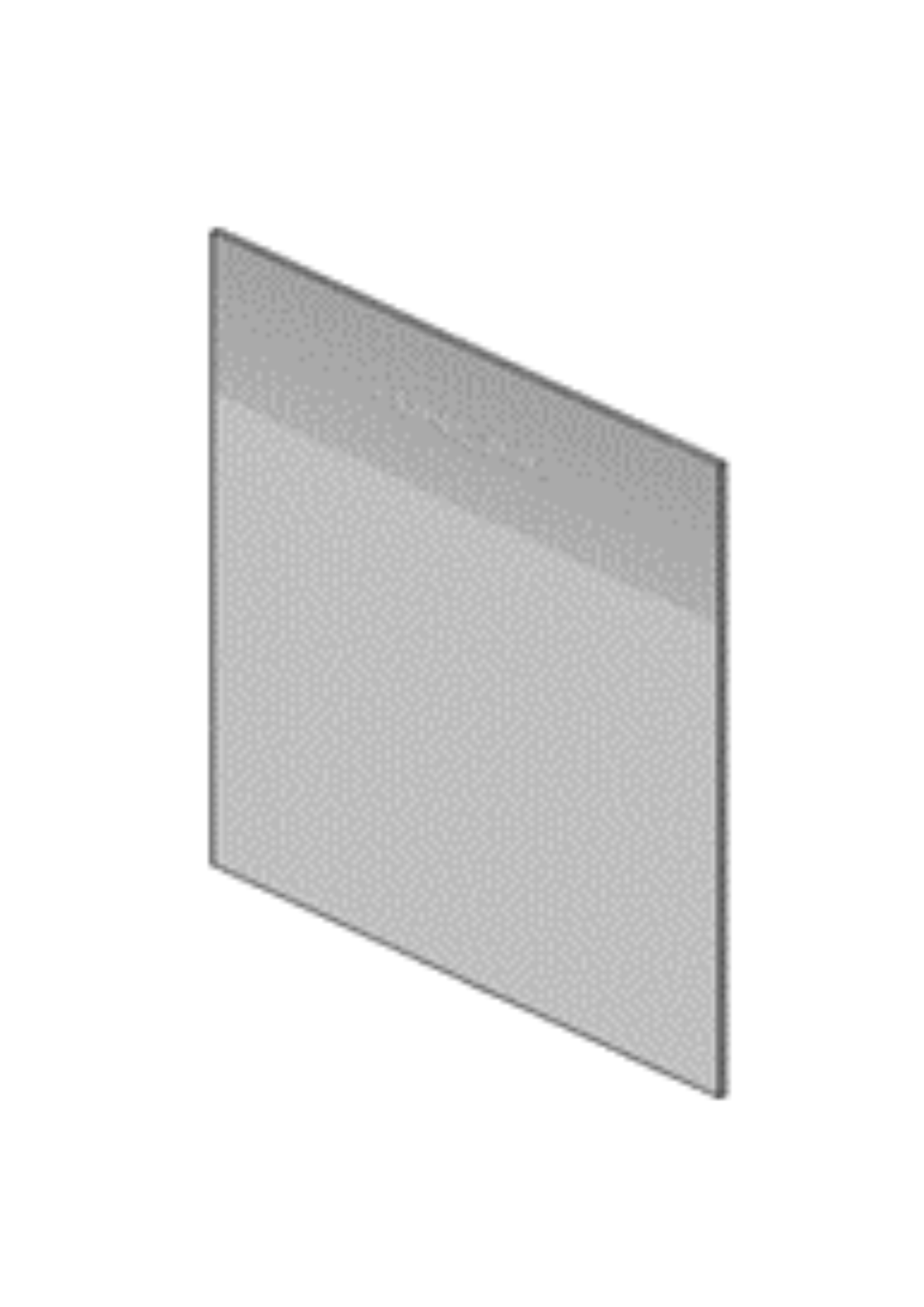 Vetro Fuoco Ceramico Originale Lincar 43,1x31,8 CM