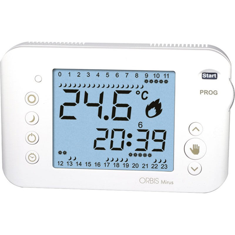 Cronotermostato Digitale MIRUS Programmazione Giornaliera/Settimanale