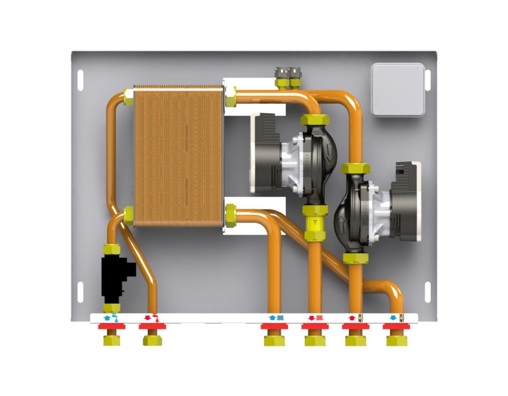 Modulo Di Interfaccia Caldaia/Termoprodotto Con Produzione ACS KIT MX 135/2
