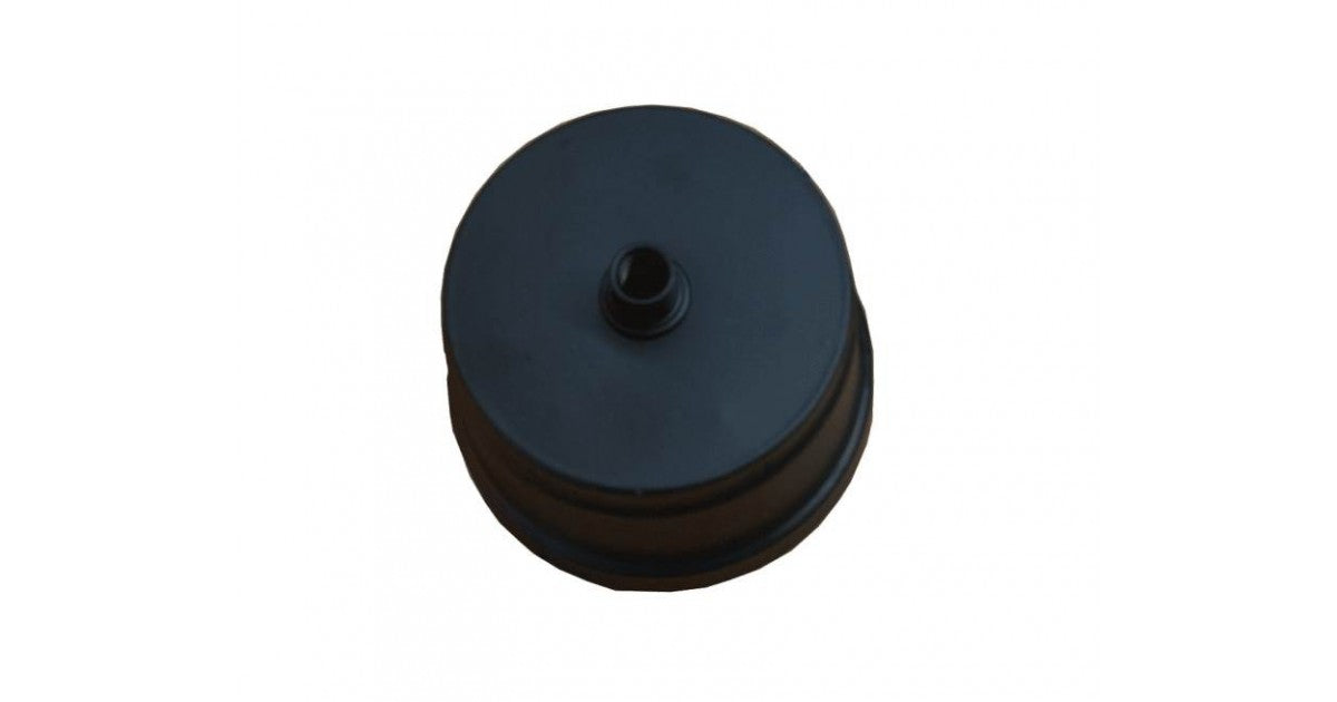 TAPPO RACCOGLI CONDENSA Nero In Alluminio DM 80 Mm F Per Stufa A Pellet