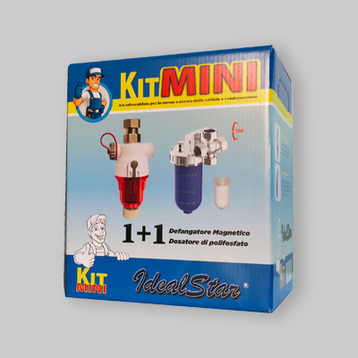 Kit Defangatore e Dosatore Anticalcare Sottocaldaia Mini
