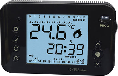 Cronotermostato Digitale MIRUS Programmazione Giornaliera/Settimanale