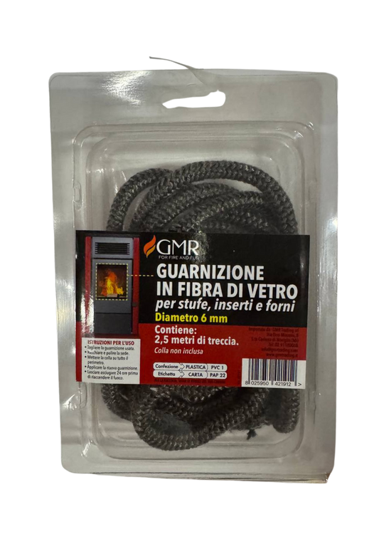 Guarnizione in fibra di vetro 6mm